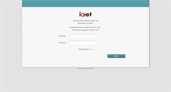 Desktop Screenshot of producer.icat.com